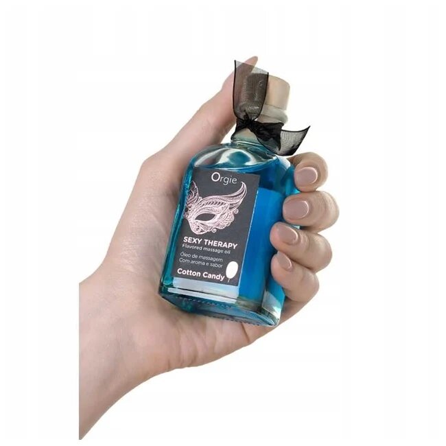 Orgie Set de masaj erotic - Sexy Therapy aroma de cotton candy 100 ml