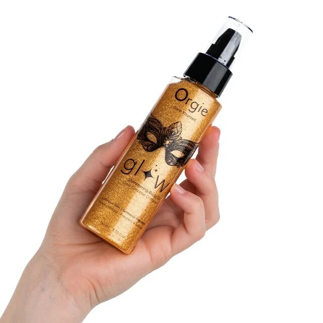 Orgie Ulei pentru corp - Glow Shimmering particulele fine de sclipici 110 ml