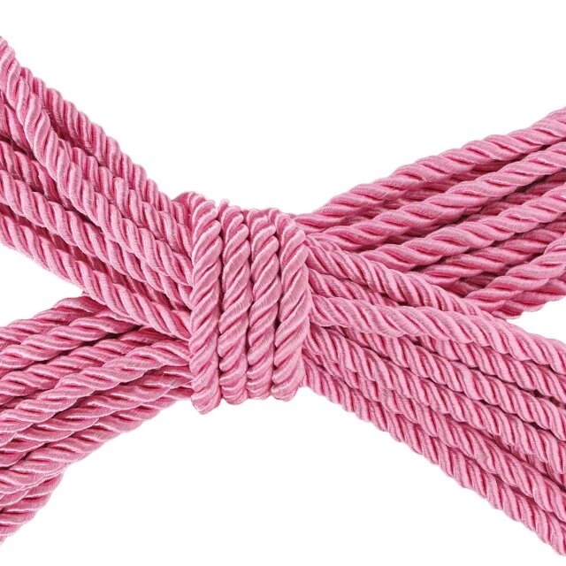 Ouch! Frânghie Bondage Rope pentru jocuri erotice BDSM lungime 10 metri culoare roz