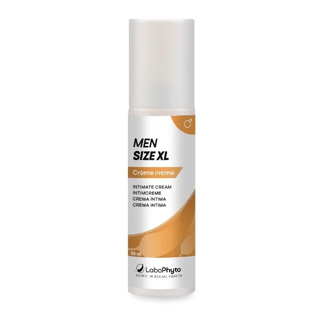  Pachet pentru bărbați: Capsule LaboPhyto MenSize XL 60 buc + Cremă LaboPhyto MenSize XL 60 ml