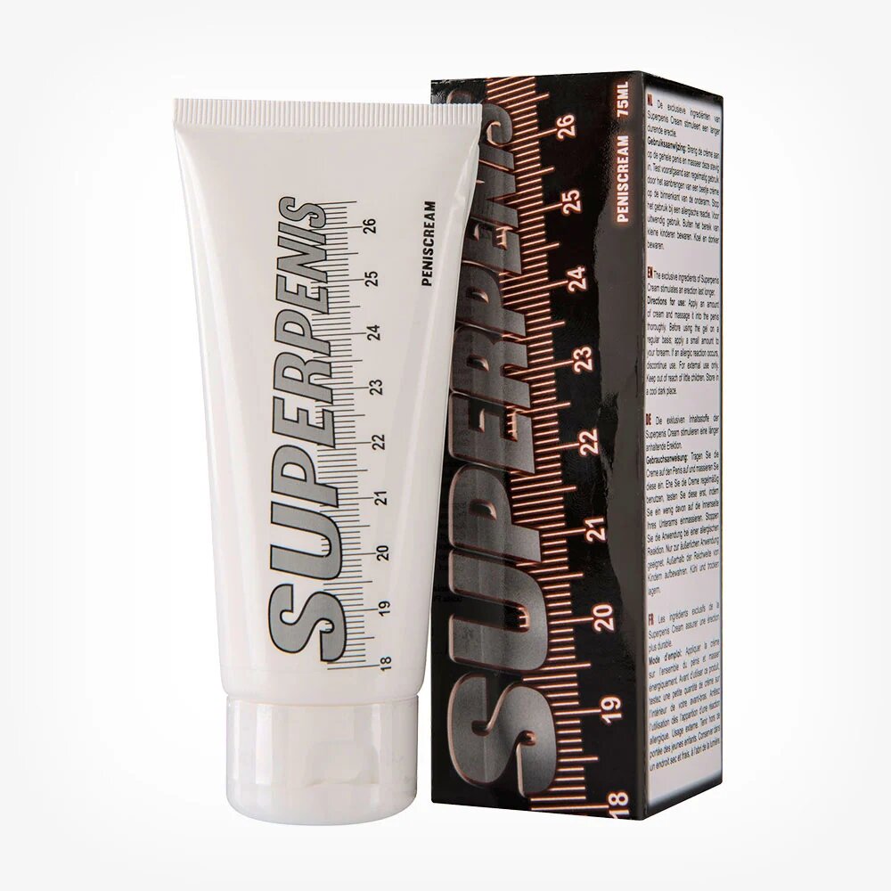  Pachet pentru bărbați: Supliment alimentar DIBLONG tip shot 3 buc + Cremă pentru mărirea penisului SuperPenis 75 ml