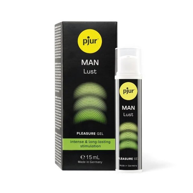  Pachet pentru cupluri: Gel bărbați PJUR Man Lust 15 ml + Gel femei PJUR Lust Intense 15 ml