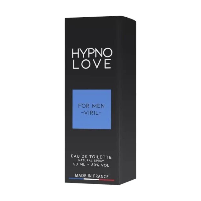  Parfum cu feromoni RUF Hypno Love pentru bărbați cu note de lămâie trandafir și scorțișoară 50 ml