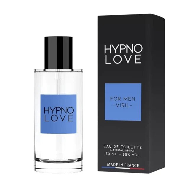  Parfum cu feromoni RUF Hypno Love pentru bărbați cu note de lămâie trandafir și scorțișoară 50 ml