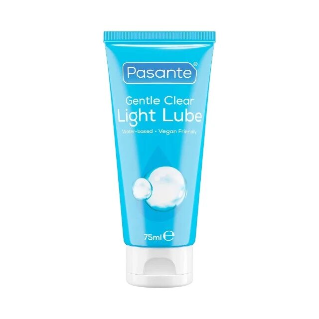 PASANTE Lubrifiant Gentle Clear Light Lube pe bază de apă pentru ameliorarea uscăciunii vaginale 75 ml