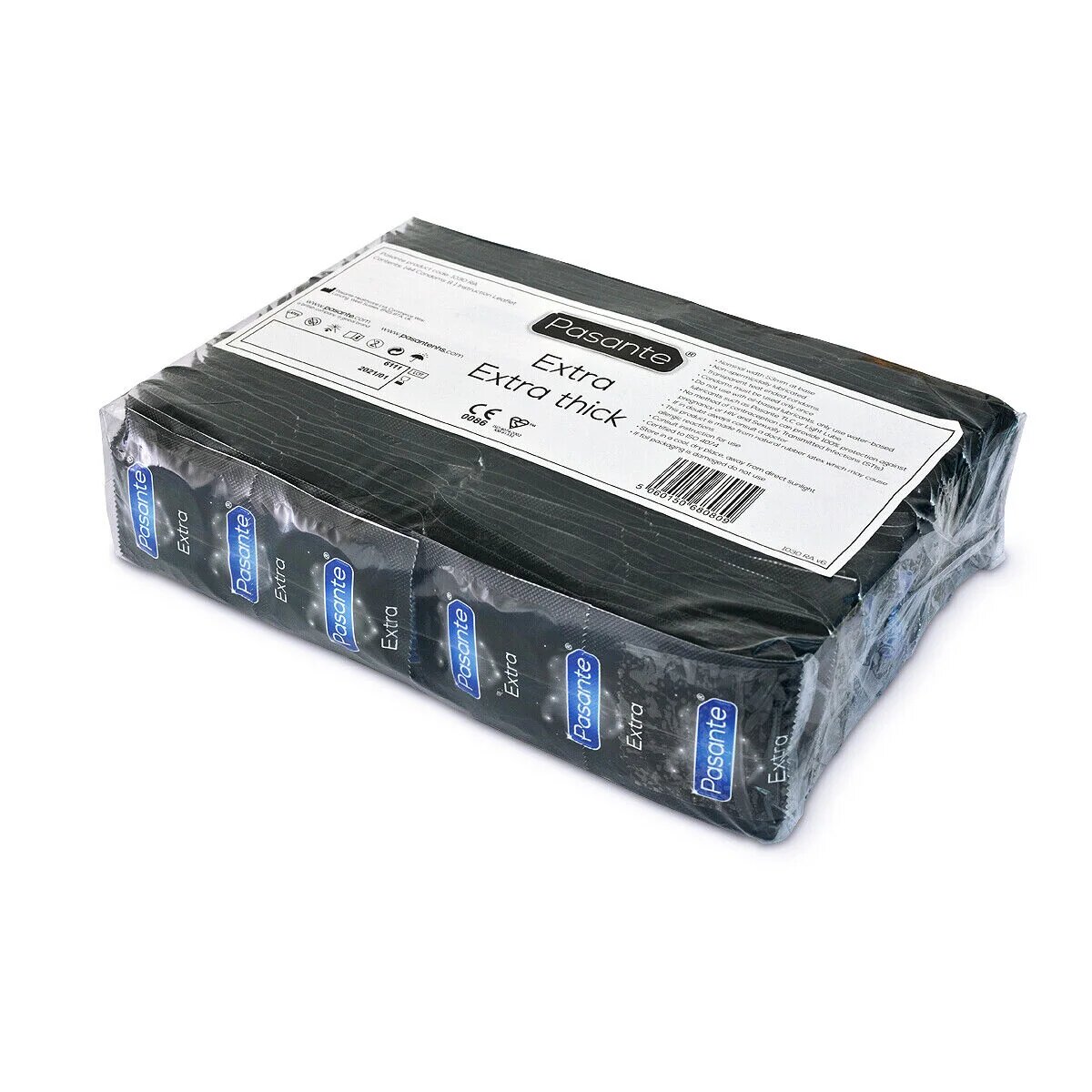 PASANTE Prezervative groase EXTRA THICK cu lubrifiant suplimentar 1 cutie x 144 buc