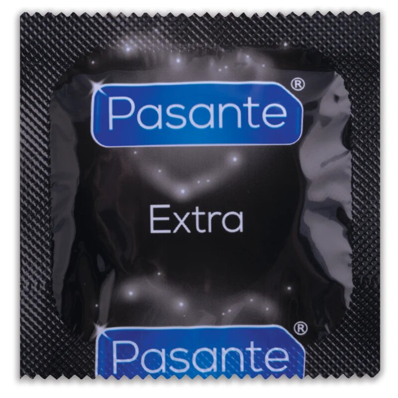 PASANTE Prezervative groase EXTRA THICK cu lubrifiant suplimentar 1 cutie x 3 buc
