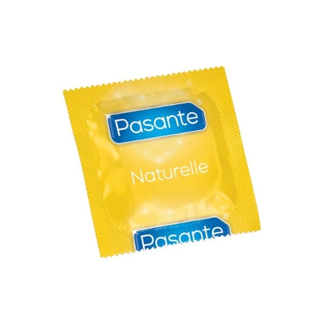 PASANTE Prezervative Naturelle din latex senzație naturală și confortabilă diametru 54 mm 3 buc