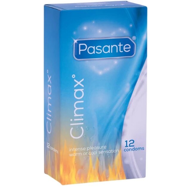 PASANTE Prezervative Pansate - Climax cu efect de racire marimea 52 1 x 12 buc