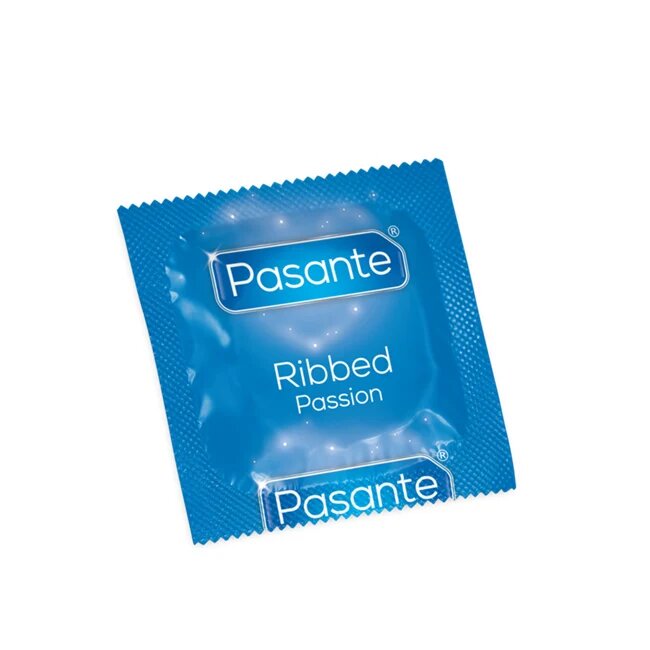 PASANTE Prezervative - Passion cu striatii si nervuri 52 mm 3 buc