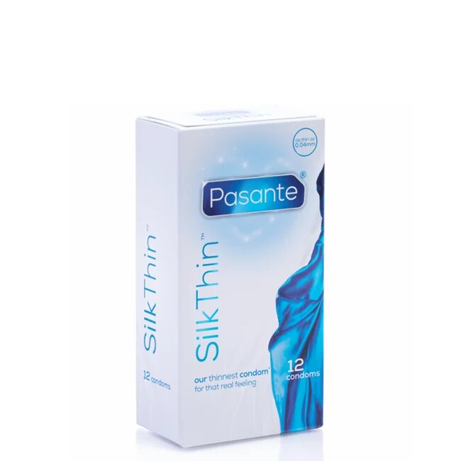 PASANTE Prezervative - Silk Thin ultra subtiri 53 mm 12 buc