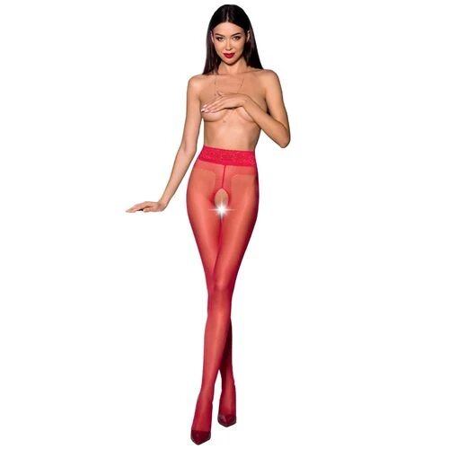 Passion Dresuri fara Crotch G-String TIOPEN001 rosu S/M