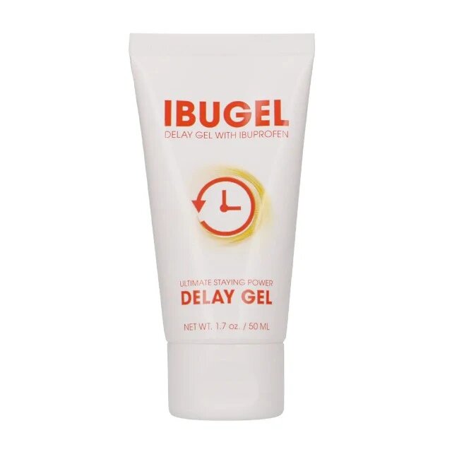 Pharmquests Gel Ibugel Delay Gel pentru întârzierea ejaculării și performanțe sexuale îmbunătățite 50 ml