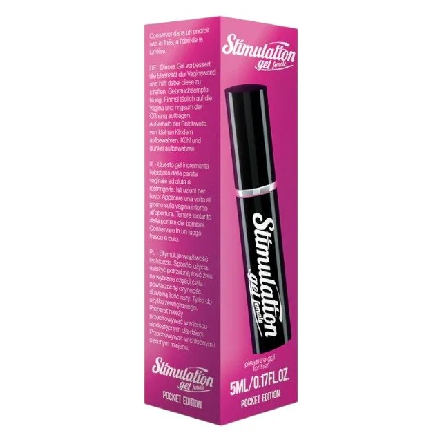 Pharmquests Gel intim pentru femei Stimulation Gel pentru stimularea clitorisului și orgasm intens fără parfum 5 ml