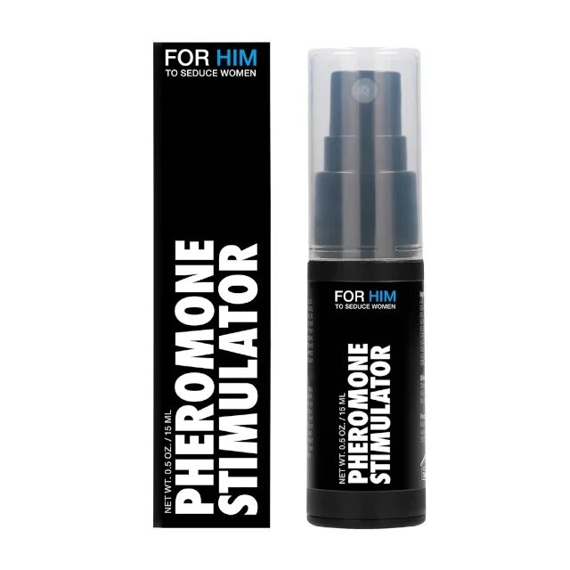 Pharmquests Parfum spray cu feromoni Pheromone Stimulator pentru bărbați cu note de citrice iasomie și trandafir 15 ml