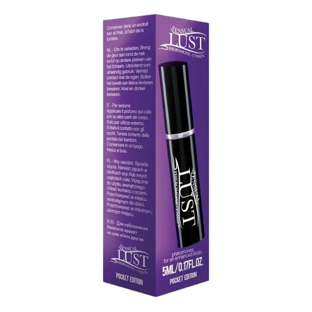 Pharmquests Spray cu feromoni pentru femei Sensual Lust efect de atracție și seducție 5 ml