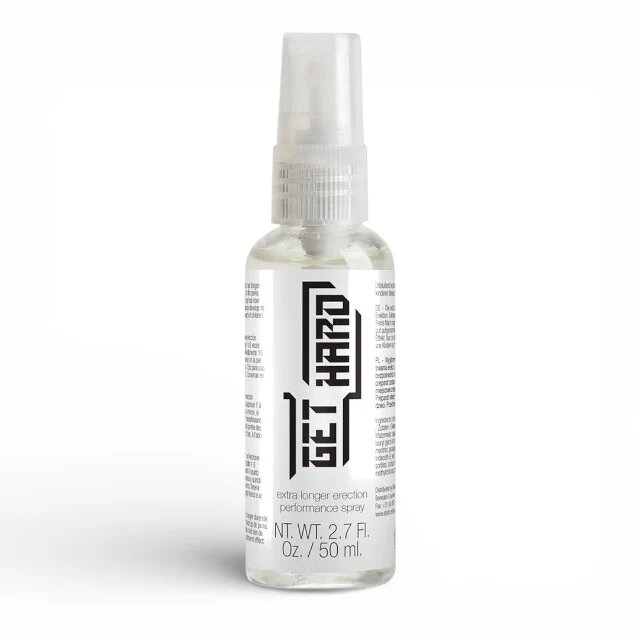 Pharmquests Spray Get Hard pentru erecție puternică și de durată absorbție rapidă 50 ml