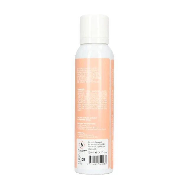 Pharmquests Spumă pentru masaj Crackling Body Foam efect efervescent aromă de iasomie cu ulei de ricin 150 ml