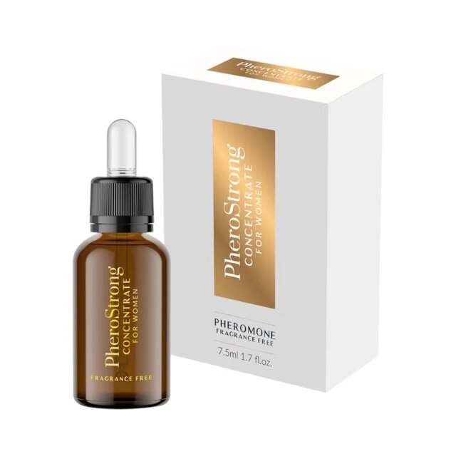 PheroStrong Esență cu feromoni Concentrate for Women pentru femei efect de atracție și seducție fără parfum 7.5 ml