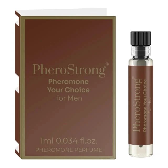 PheroStrong Mostră parfum cu feromoni Your Choice pentru bărbați cu note de vanilie lavandă și lămâie 1 ml