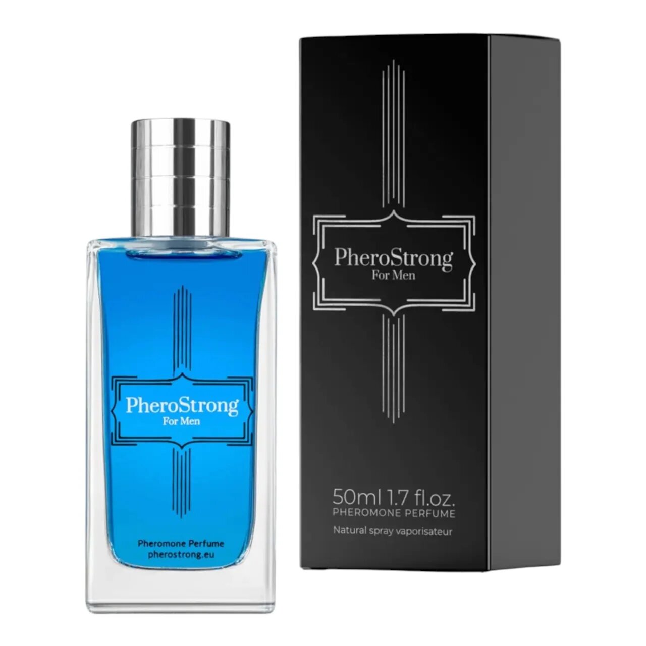 PheroStrong Parfum cu feromoni For Men pentru bărbați note de grepfrut iasomie și patchouli 50 ml