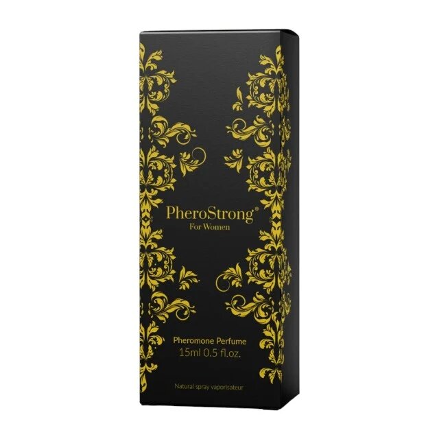 PheroStrong Parfum cu feromoni For Women pentru femei note de mosc iasomie și lămâie 15 ml