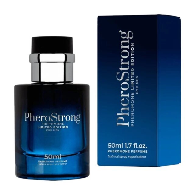 PheroStrong Parfum cu feromoni Limited Edition pentru bărbați cu note de vanilie lămâie și lemn de santal 50 ml