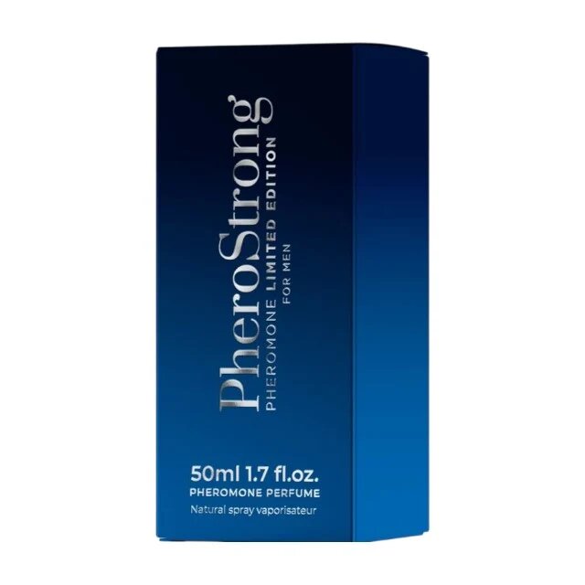 PheroStrong Parfum cu feromoni Limited Edition pentru bărbați cu note de vanilie lămâie și lemn de santal 50 ml