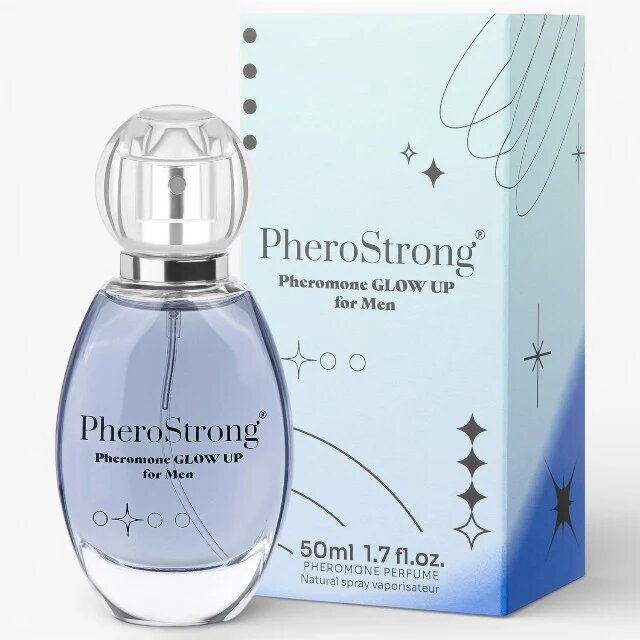 PheroStrong Parfum cu feromoni Pheromone Glow Up Men pentru bărbați cu note de bergamotă floare de portocal mosc 50 ml