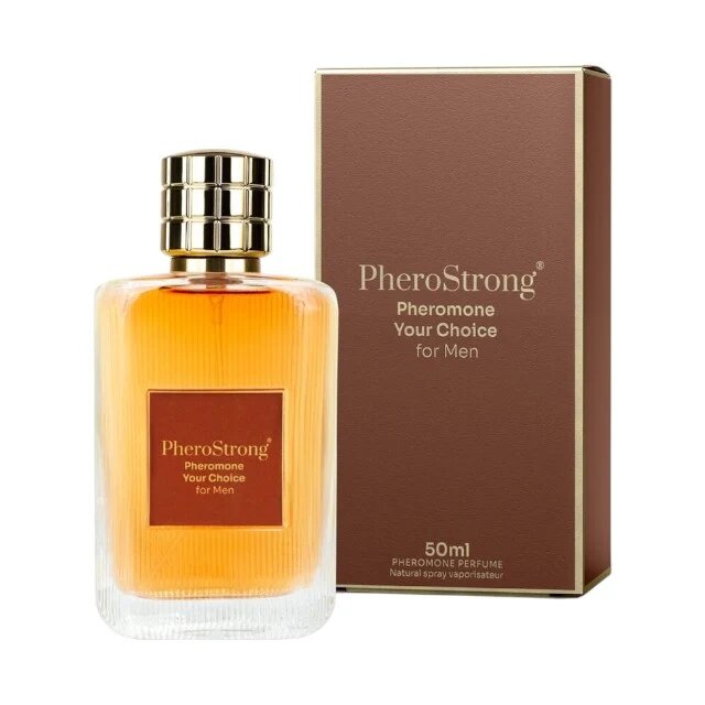 PheroStrong Parfum cu feromoni Your Choice pentru bărbați cu note de vanilie de Madagascar lavandă și lămâie italiană 50 ml