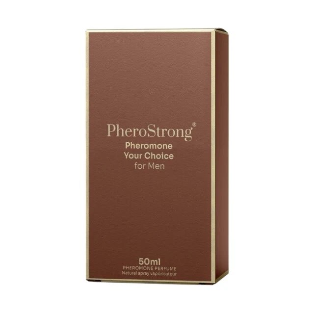 PheroStrong Parfum cu feromoni Your Choice pentru bărbați cu note de vanilie de Madagascar lavandă și lămâie italiană 50 ml