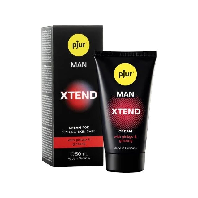 PJUR Cremă intimă MAN XTEND pentru excitare și erecții de durată cu gingko biloba și ginseng 50 ml