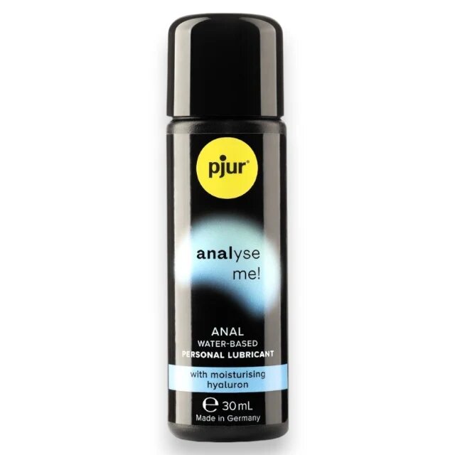 PJUR Lubrifiant anal Analyse Me! Comfort Anal Glide pe bază de apă 30 ml