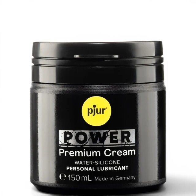 PJUR Lubrifiant anal cremă Power Premium Cream formulă hibridă pentru sex anal și acte sexuale dure 150 ml