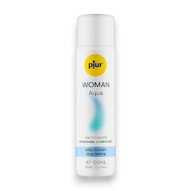PJUR Lubrifiant pe bază de apă Woman AQUA Silky Smooth pentru femei testat dermatologic 100 ml