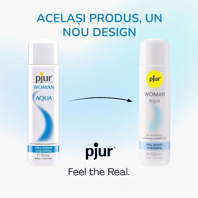 PJUR Lubrifiant pe bază de apă Woman AQUA Silky Smooth pentru femei testat dermatologic 100 ml