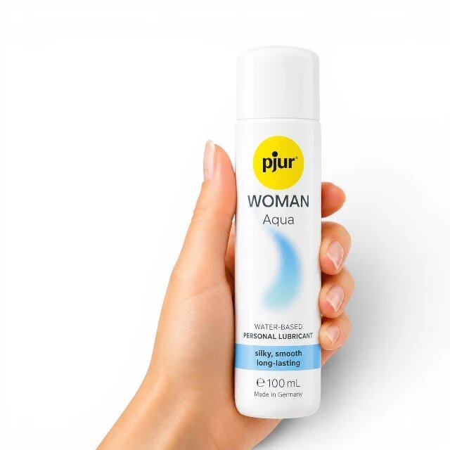 PJUR Lubrifiant pe bază de apă Woman AQUA Silky Smooth pentru femei testat dermatologic 100 ml
