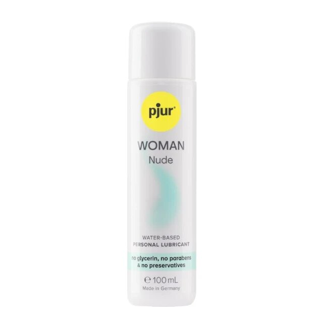 PJUR Lubrifiant pe bază de apă Woman Nude cu ingrediente naturale fără parabeni și glicerină 100 ml