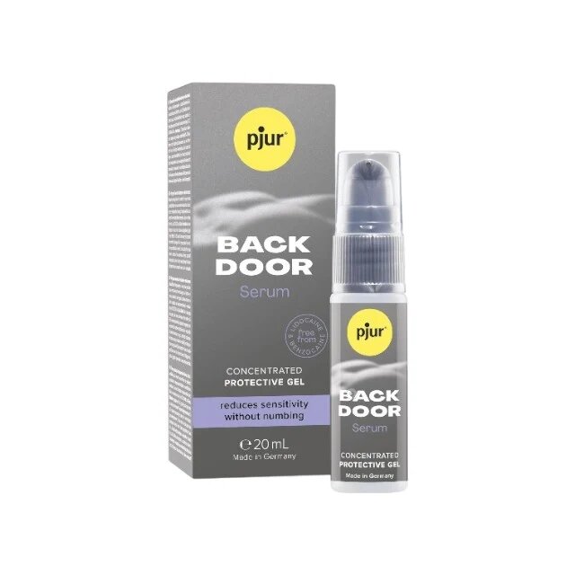 PJUR Ser anal Back Door pentru sex anal și relaxare anală cu pantenol 20 ml