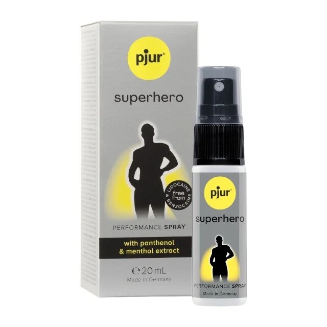PJUR Spray Superhero Performance pentru întarzierea ejacularii 20 ml
