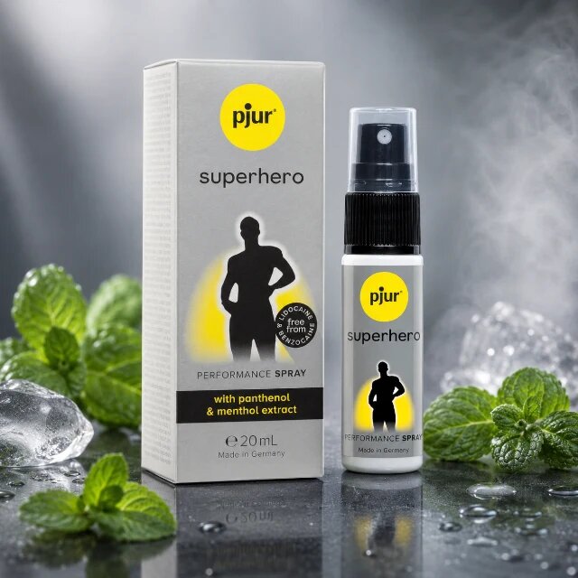 PJUR Spray Superhero Performance pentru întarzierea ejacularii 20 ml