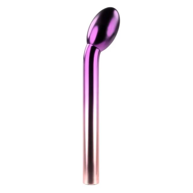 Playboy Vibrator pentru punctul G Afternoon Delight 7 funcții de vibrație rezistent la apă lungime 21 cm mov și roz cromat