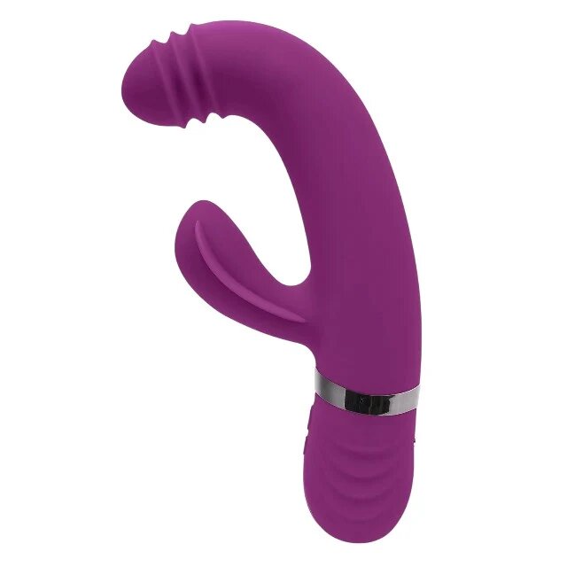 Playboy Vibrator rabbit Tap That pentru stimulare clitoris și punctul G 10 funcții de mișcări ritmice 10 funcții de vibrație mov