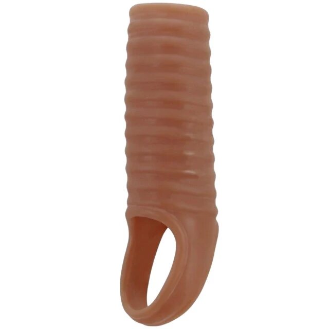 PRETTYLOVE Manșon pentru penis Hartman cu inel pentru testicule pentru îngroșare stimulare și erecție culoarea pielii