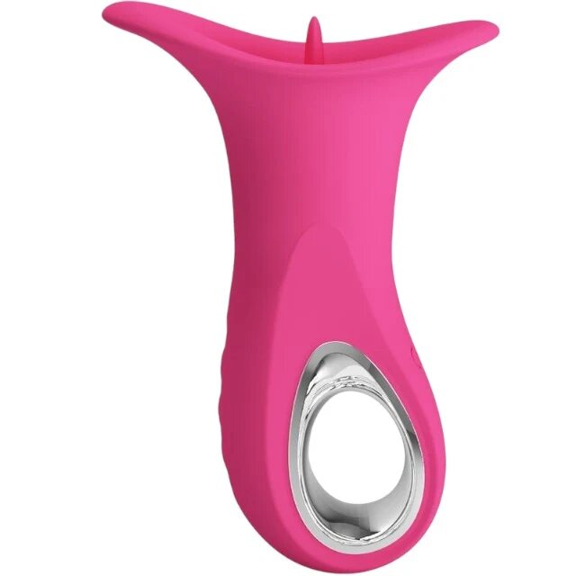 PRETTYLOVE Vibrator PrettyLove - Clyde pentru stimularea clitorisului 12 functii de vibratie 11.5 cm roz