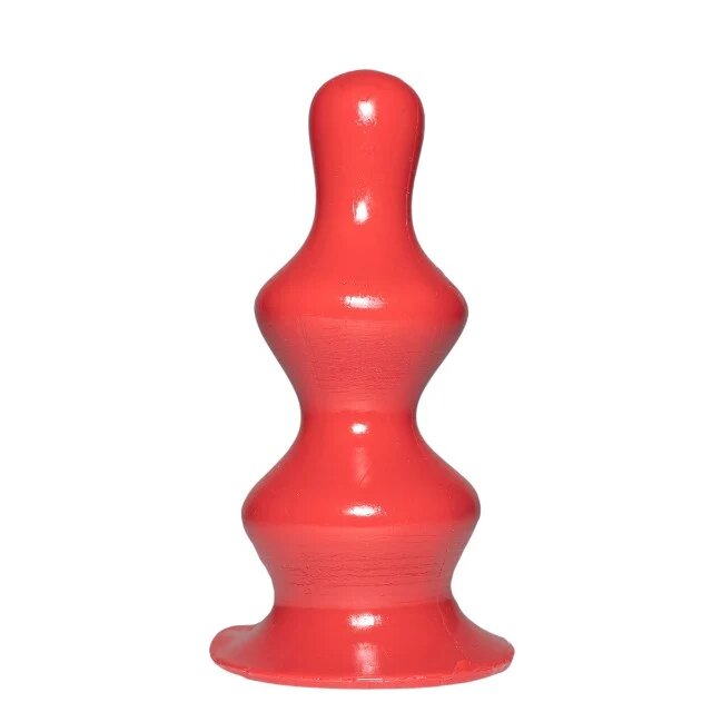 PROWLER Plug anal RED Doowy Red din PVC lungime inserabilă 17.8 cm diametru 7.7 cm culoare roșu