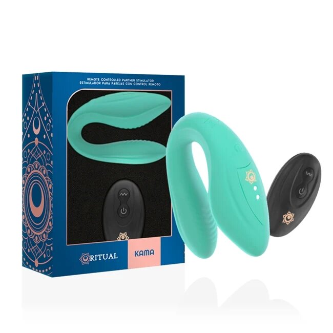 RITHUAL Vibrator stimulator KAMA cu telecomandă și 10 funcții de vibrații
