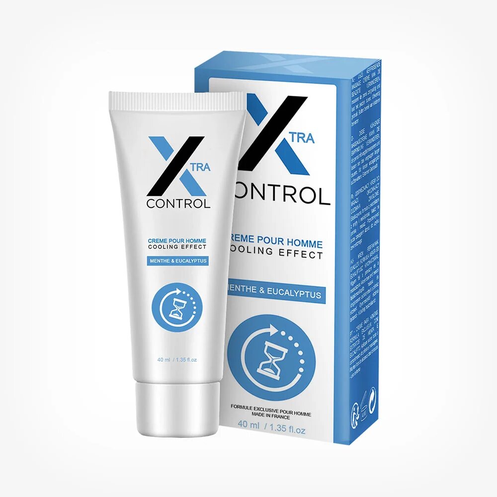 RUF Crema X-tra Control Men pentru intarzierea ejacularii cu efect racoritor (Cooling Effect) 40 ml