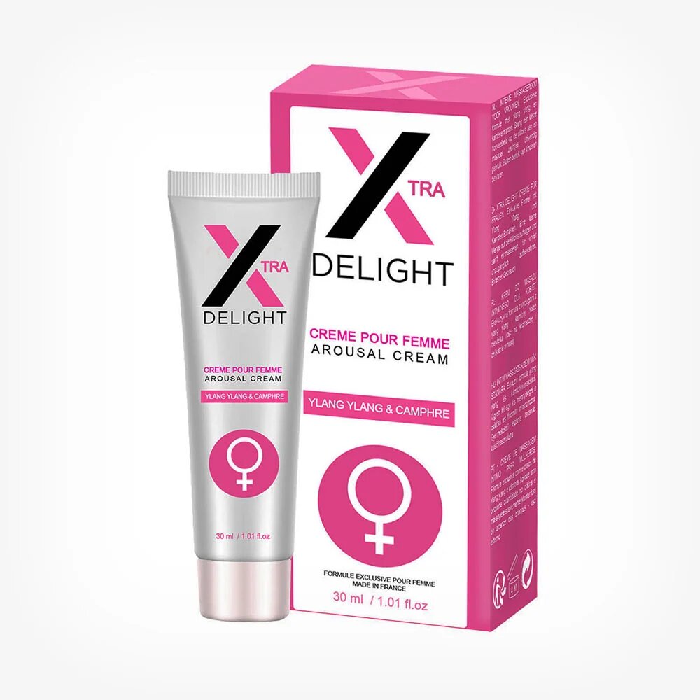RUF Crema X-tra Delight Arousal pentru stimularea clitorisului si orgasm intens 30 ml