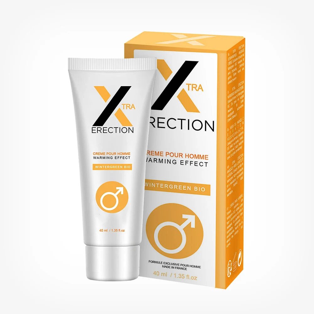RUF Crema X-tra Erection pentru erectii puternice cu efect de incalzire (Warming Effect) 40 ml